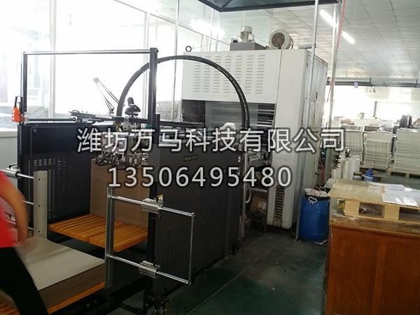 手動覆膜機(jī)加裝飛達(dá)送紙